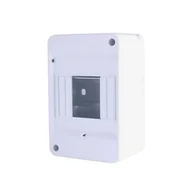 Rozdzielnie elektryczne - ROZDZIELNICA MODUŁOWA NATYNKOWA S4 (1x4) BEZ KLAPKI / BEZ LISTWY ZACISKOWEJ N+PE IP30 - miniaturka - grafika 1