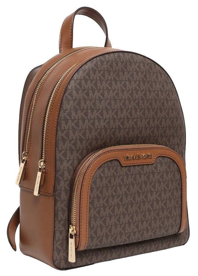 MICHAEL KORS plecak damski brązowy mały miejski wizytowy elegancki