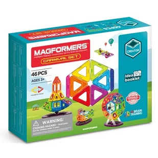 Magformers Carnival Set Klocki magnetyczne 46 elementów - Klocki - miniaturka - grafika 1