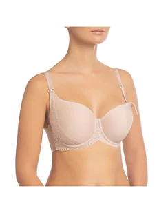 NIKOL DJUMON Biustonosz w kolorze jasnoróżowym do karmienia - Biustonosze ciążowe - miniaturka - grafika 1