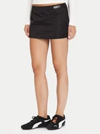 Spódnice - Puma Spódnica mini PUMA X ROSÉ 633798 01 Czarny Slim Fit - miniaturka - grafika 1