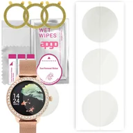 Akcesoria do smartwatchy - 3x Folia hydrożelowa MATOWA do Garett Women Victoria - apgo Smartwatch Hydrogel MATTE Protection Ochrona na ekran smartwatcha - miniaturka - grafika 1