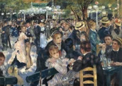 Plakaty - Plakat Bal du moulin de la Galette Pierre-Auguste Renoir - miniaturka - grafika 1