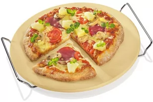 Kuchenprofi Küchenprofi Okrągły kamień do pizzy z podstawką KU-1086100030 - Formy do ciast - miniaturka - grafika 3