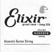 Struny gitarowe  - Elixir gitara gitary 0.027 (80/20 z brązu, powłoka nanoweb) E15127 - miniaturka - grafika 1