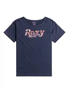 Koszulki dla dziewczynek - ROXY Podstawowa koszulka dziewczęca niebieska 6 - grafika 1