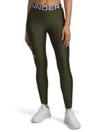 Spodnie sportowe damskie - Under Armour Legginsy funkcyjne w kolorze khaki - miniaturka - grafika 1