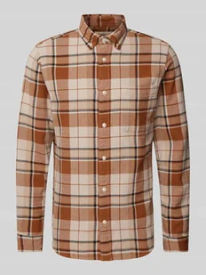 Koszula casualowa o kroju regular fit z kołnierzykiem typu button down model ‘BLUBROOK’ - Koszule męskie - miniaturka - grafika 1