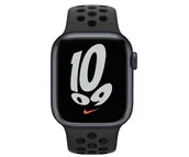 Smartwatch - Apple Watch Series 7 Nike 45mm GPS Aluminum Case Black + Sport Band Black Grade C - miniaturka - grafika 1