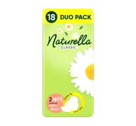 Podpaski - PROCTER & GAMBLE Podpaski higieniczne Naturella Classic Normal Camomile (18 sztuk) - miniaturka - grafika 1