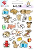 Zabawki kreatywne - Naklejki dla dzieci Co robi pies - miniaturka - grafika 1