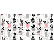 Podkładki na biurko - Duża podkładka na biurko Kwiaty w wazonach 120x60cm, Dywanomat - miniaturka - grafika 1