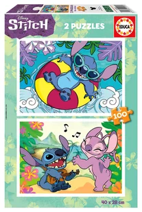 Educa, Puzzle Stich, 2 x 100 el. - Puzzle - miniaturka - grafika 1