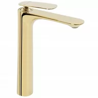 Baterie umywalkowe - Rea Bateria umywalkowa Berg Gold Wysoka B2042 - miniaturka - grafika 1