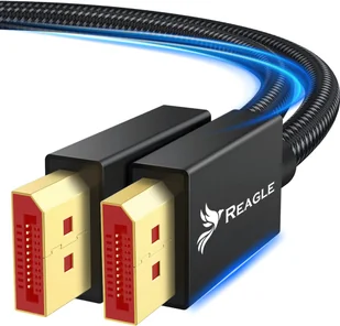 Kabel DISPLAYPORT 2.1 - 3M DP 8K 120Hz 4K 320Hz 240Hz FREESYNC GSYNC 80Gbps - Kable komputerowe i do monitorów - miniaturka - grafika 1