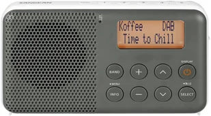 Sangean DPR-64 szaro-biały - Radia - miniaturka - grafika 1