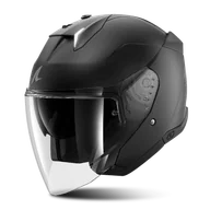 Kaski motocyklowe - Kask Otwarty Shark Skwal i3 Jet Matowy CzarnyXL - miniaturka - grafika 1