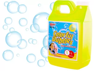 Płyn do Baniek Mydlanych 1L Zapas Bańki Colorful - Bańki mydlane - miniaturka - grafika 1