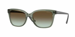 Okulary Przeciwsłoneczne Vogue VO 5426S Transparent Mallard Green - Okulary przeciwsłoneczne - miniaturka - grafika 1