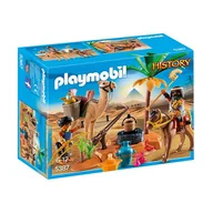 Klocki - Playmobil PLAYMOBIL - HISTORY - OBÓZ PLĄDROWNIKÓW GROBÓW - 5387 - miniaturka - grafika 1