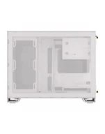 Obudowy komputerowe - CORSAIR 2500X Tempered Glass mATX Mid-Tower White - miniaturka - grafika 1