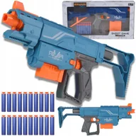 Zabawki militarne - BEZPIECZNA WYRZUTNIA AUTOMATYCZNA NA MIĘKKIE STRZAŁKIPIANKI KARABIN ZABAWKA - miniaturka - grafika 1