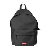 Plecaki szkolne i tornistry - Enri, Plecak szkolny unisex, 2 przegródki, wyściełane plecy i uchwyty, kolor czarny, Czarny (Black), 43x29x15, Casual - miniaturka - grafika 1
