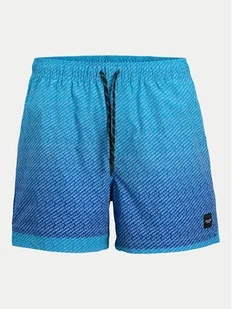 Jack&Jones Junior Szorty kąpielowe Maui 12273844 Niebieski Regular Fit - Kąpielówki dla chłopców - miniaturka - grafika 1