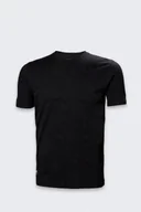 Koszulki męskie - T-shirt HELLY HANSEN Manchester, black L - miniaturka - grafika 1