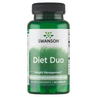 Odchudzanie i oczyszczanie - Swanson Diet Duo Chitosan & White Kidney Bean Kapsułki, 60 szt. - miniaturka - grafika 1