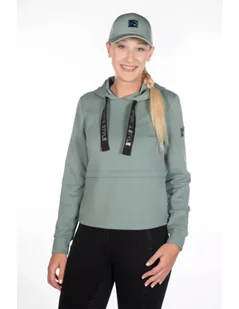 Bluza HKM Harbour Island zielona, rozmiar: XS - Kurtki jeździeckie - miniaturka - grafika 1