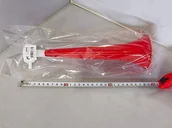 Instrumenty muzyczne dla dzieci - Trąbka biało-czerwona 30cm - miniaturka - grafika 1