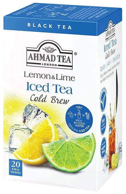 Ahmad Tea Cold Brew Cytryna I Limonka 20 Torebek Aluminiowych