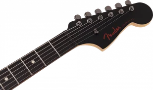 Fender Made in Japan Limited Hybrid II Jazzmaster Noir Rosewood Fingerboard Black - Gitary elektryczne - miniaturka - grafika 3