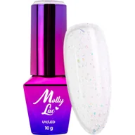 Lakiery hybrydowe - Lakier hybrydowy MollyLac Mermaid Whispers Sea Angel 10g Nr 599 - miniaturka - grafika 1