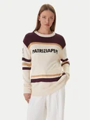 Swetry damskie - Patrizia Pepe Sweter 2K0352/K298-YA34 Écru Regular Fit - miniaturka - grafika 1