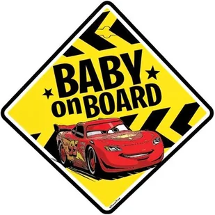 TABLICZKA BABY ON BOARD CARS - Akcesoria do fotelików - miniaturka - grafika 1