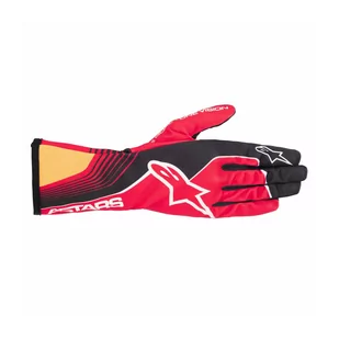 Rękawice kartingowe Alpinestars TECH-1 K RACE V2 FUTURE czerwone - Odzież do sportów motorowych - miniaturka - grafika 2