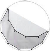 Inne akcesoria studyjne - Manfrotto Manfrotto reflector cover HaloCompact Plus 98cm, silver/white - miniaturka - grafika 1