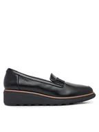 Półbuty damskie - Clarks Półbuty Sharon Pace 26184342 Czarny - miniaturka - grafika 1