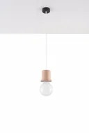Lampy sufitowe - Sollux Lighting Milo lampa wisząca 1 -punktowa SL.0284 - miniaturka - grafika 1