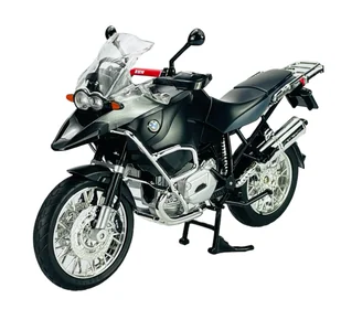 Rastar Bmw R1200Gs Grafitowy 1:9 - Samochody i pojazdy dla dzieci - miniaturka - grafika 1