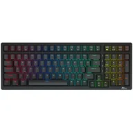 Klawiatury - Klawiatura mechaniczna Royal Kludge RK98 RGB, Red switch (czarna) - miniaturka - grafika 1