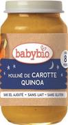 Dania dla dzieci - Danie na dobranoc quinoa z marchewką od 8 miesiąca bezglutenowe BIO 200 g BabyBio - miniaturka - grafika 1
