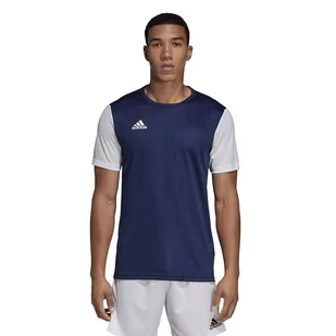 Adidas Estro 19 Jsy T-shirt męski Dark Blue/White 7-8 Years DP3232 - Koszulki sportowe męskie - miniaturka - grafika 1