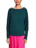 Koszulki i topy damskie - ESPRIT T-shirt damski, 305 / Emerald Green, XXS - miniaturka - grafika 1