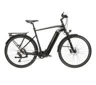 Rowery elektryczne - Kross Trans 6.0 M XL Czarny - miniaturka - grafika 1