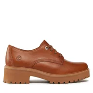 Półbuty damskie - Oxfordy Timberland Carnaby Cool Oxford TB0A5WTMF131 Brązowy - miniaturka - grafika 1