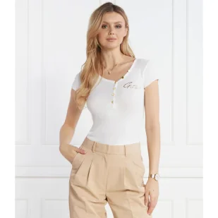 GUESS T-shirt | Slim Fit - Koszulki i topy damskie - miniaturka - grafika 1