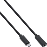 Kable USB - Kabel USB InLine USB-C - USB-C 0.5 m Czarny 35776 - miniaturka - grafika 1